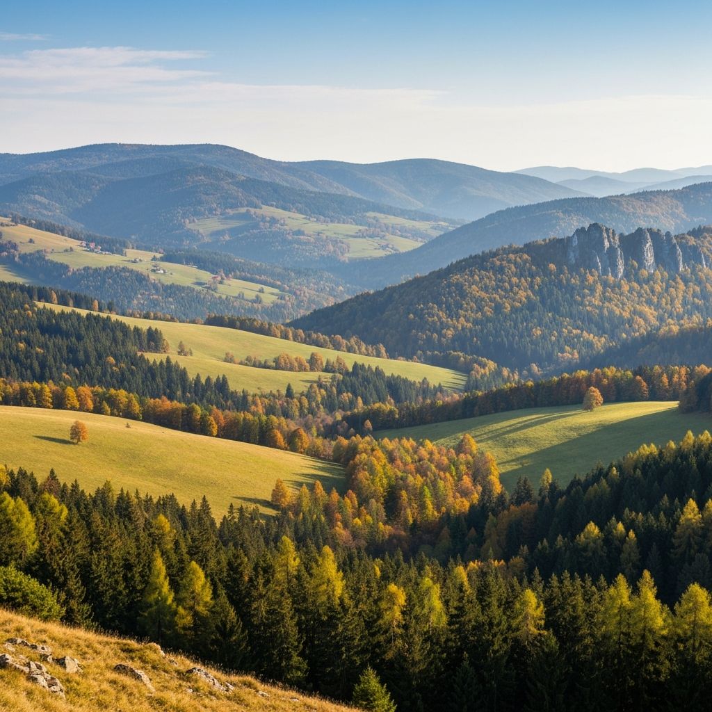 Czech mountains