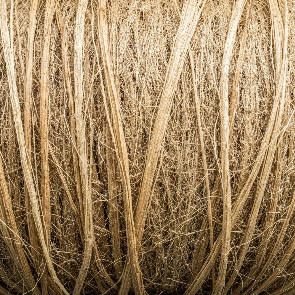 Natural fiber structure